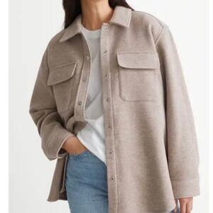& Other Stories Beige Utility Jacket